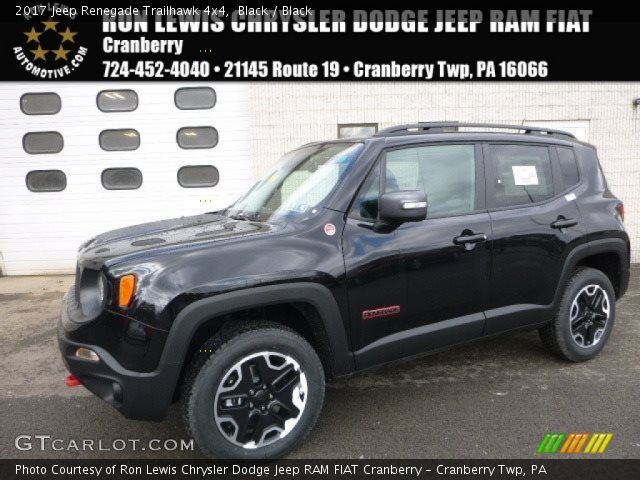 2017 Jeep Renegade Trailhawk 4x4 in Black