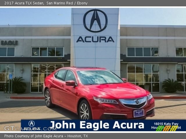 2017 Acura TLX Sedan in San Marino Red