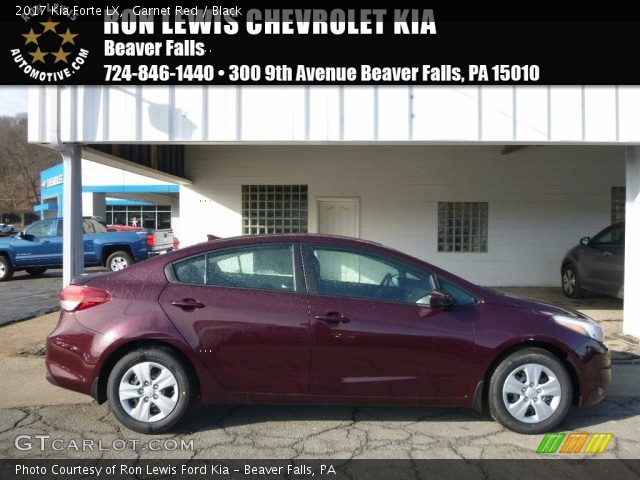 2017 Kia Forte LX in Garnet Red