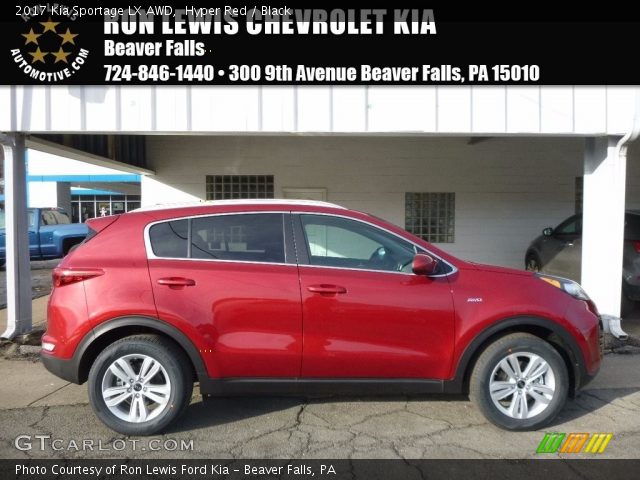 2017 Kia Sportage LX AWD in Hyper Red