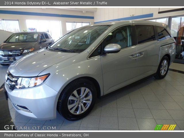 2014 Honda Odyssey EX-L in Alabaster Silver Metallic