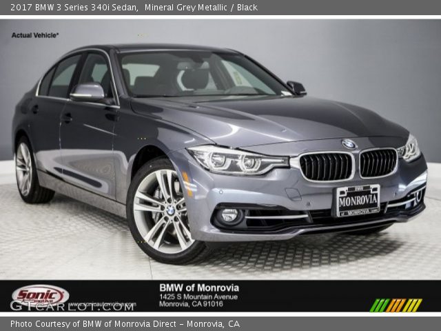 2017 BMW 3 Series 340i Sedan in Mineral Grey Metallic