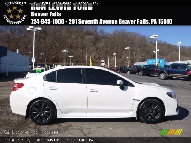 2016 Subaru WRX  in Crystal White Pearl