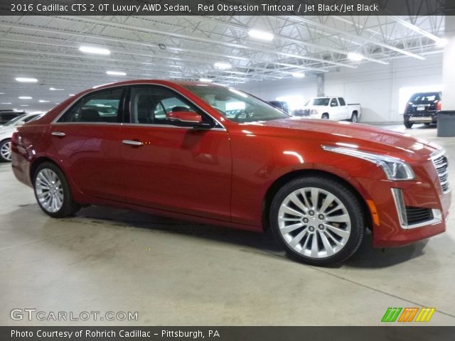 2016 Cadillac CTS 2.0T Luxury AWD Sedan in Red Obsession Tintcoat