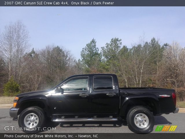 2007 GMC Canyon SLE Crew Cab 4x4 in Onyx Black