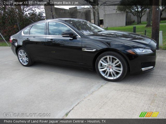 2017 Jaguar XF 35t Prestige in Ultimate Black