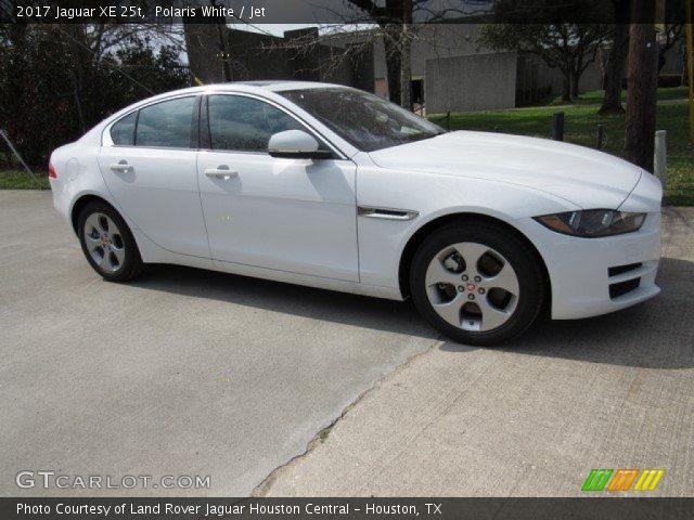 2017 Jaguar XE 25t in Polaris White