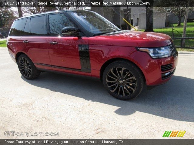 2017 Land Rover Range Rover Supercharged in Firenze Red Metallic