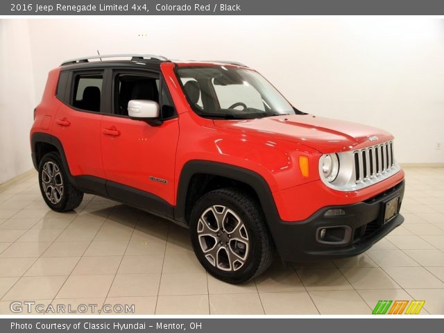 2016 Jeep Renegade Limited 4x4 in Colorado Red