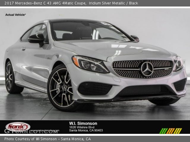 2017 Mercedes-Benz C 43 AMG 4Matic Coupe in Iridium Silver Metallic