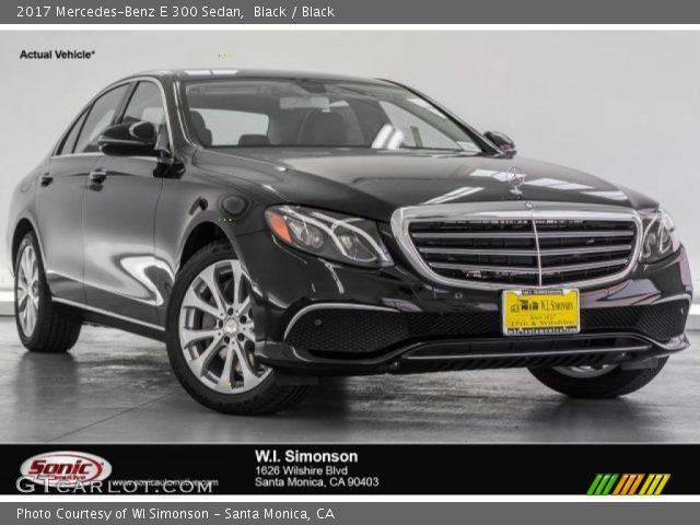2017 Mercedes-Benz E 300 Sedan in Black