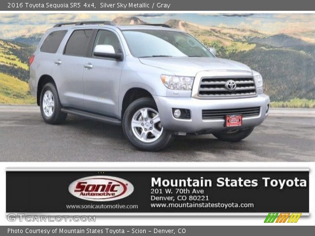 2016 Toyota Sequoia SR5 4x4 in Silver Sky Metallic