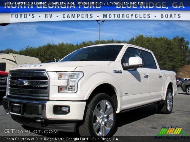 2017 Ford F150 Limited SuperCrew 4x4 in White Platinum