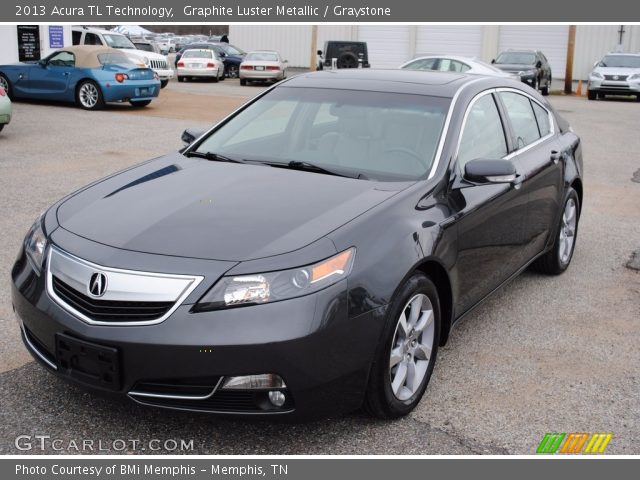 2013 Acura TL Technology in Graphite Luster Metallic