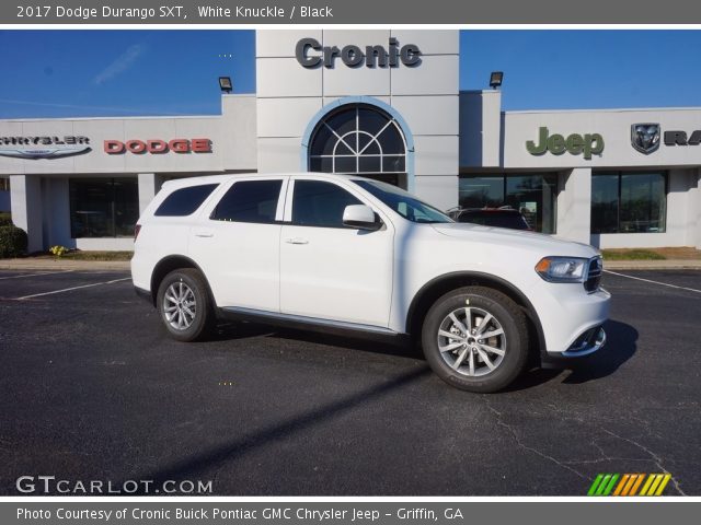 2017 Dodge Durango SXT in White Knuckle