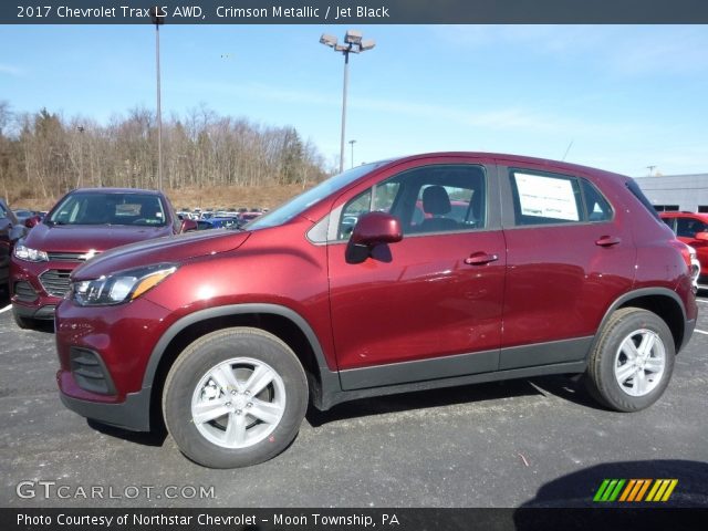 2017 Chevrolet Trax LS AWD in Crimson Metallic