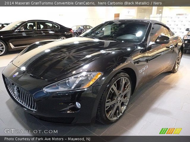 2014 Maserati GranTurismo Convertible GranCabrio in Nero Carbonio (Black Metallic)