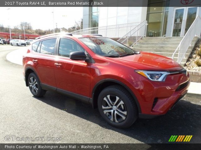 2017 Toyota RAV4 LE in Barcelona Red Metallic