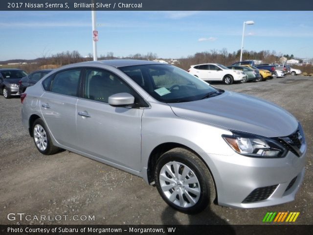 2017 Nissan Sentra S in Brilliant Silver
