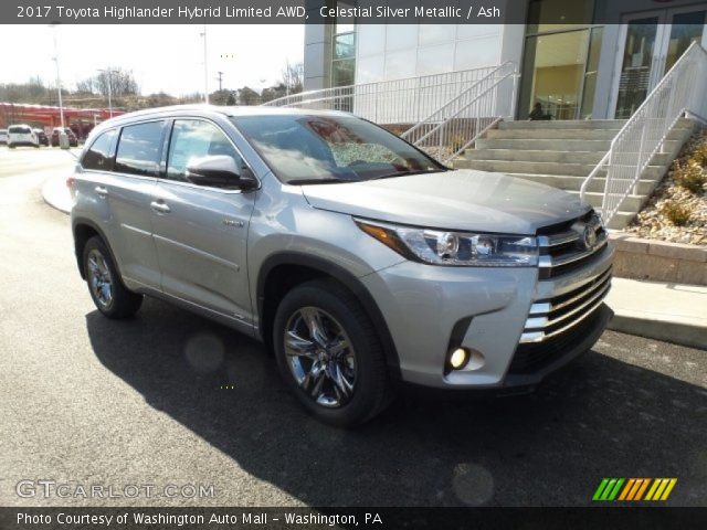 2017 Toyota Highlander Hybrid Limited AWD in Celestial Silver Metallic