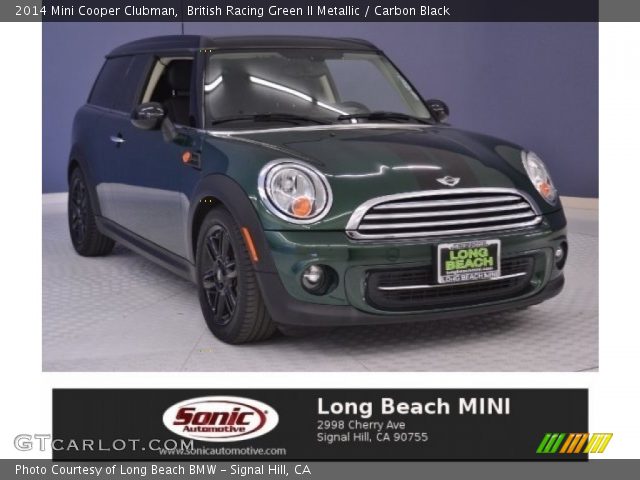2014 Mini Cooper Clubman in British Racing Green II Metallic