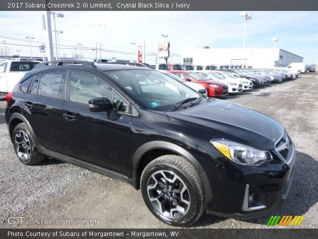 2017 Subaru Crosstrek 2.0i Limited in Crystal Black Silica