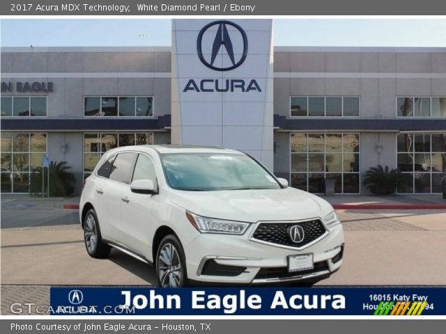 2017 Acura MDX Technology in White Diamond Pearl