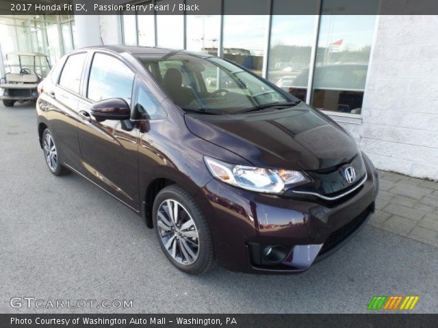 2017 Honda Fit EX in Passion Berry Pearl