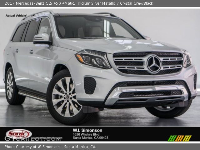 2017 Mercedes-Benz GLS 450 4Matic in Iridium Silver Metallic