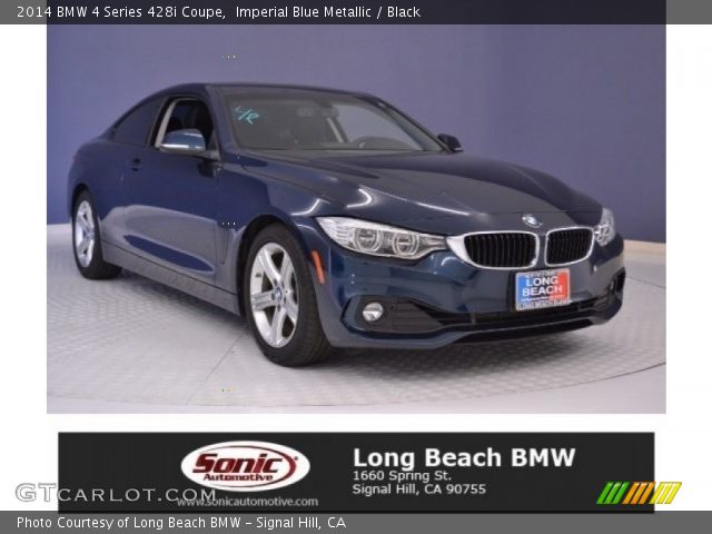 2014 BMW 4 Series 428i Coupe in Imperial Blue Metallic