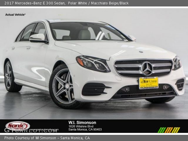 2017 Mercedes-Benz E 300 Sedan in Polar White