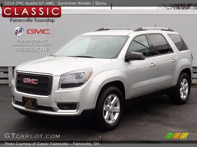 2014 GMC Acadia SLE AWD in Quicksilver Metallic