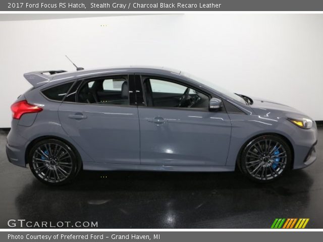 2017 Ford Focus RS Hatch in Stealth Gray