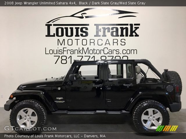 2008 Jeep Wrangler Unlimited Sahara 4x4 in Black