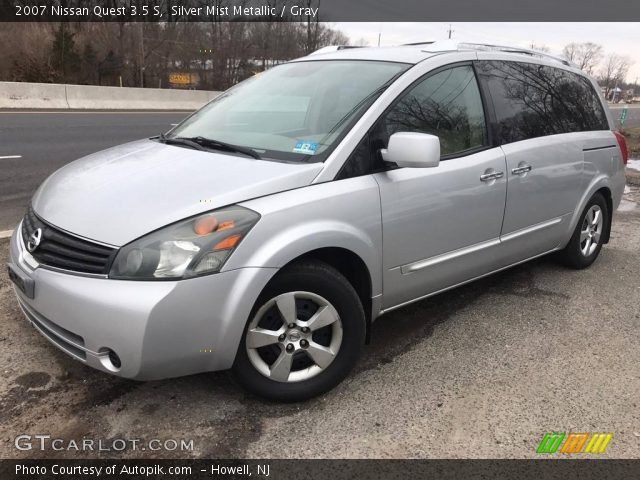 2007 Nissan Quest 3.5 S in Silver Mist Metallic