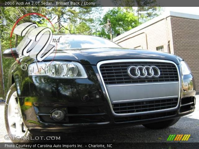 2006 Audi A4 2.0T Sedan in Brilliant Black
