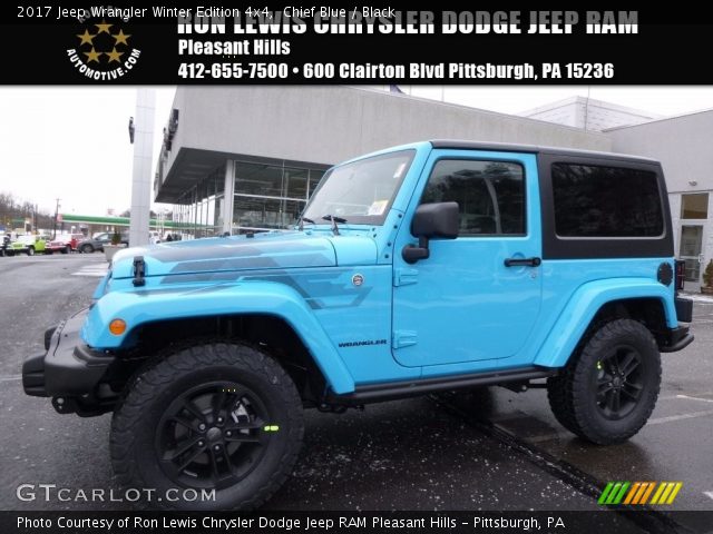 2017 Jeep Wrangler Winter Edition 4x4 in Chief Blue