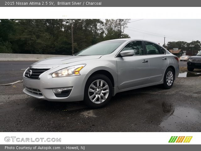 2015 Nissan Altima 2.5 SV in Brilliant Silver