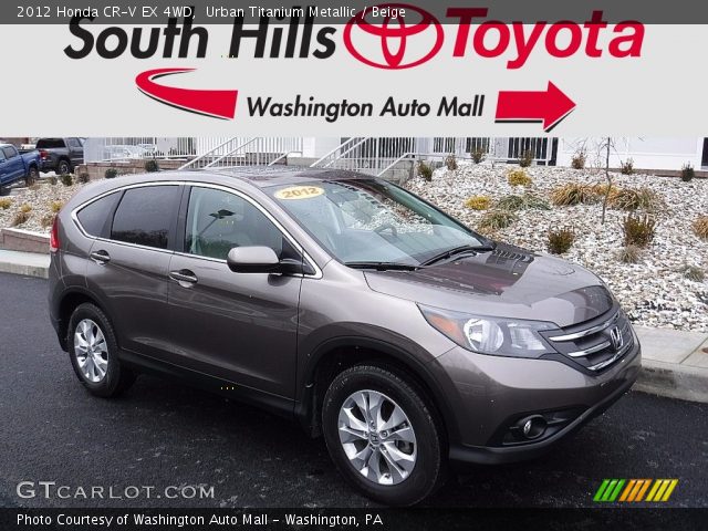 2012 Honda CR-V EX 4WD in Urban Titanium Metallic