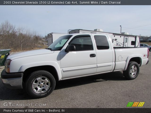 2003 Chevrolet Silverado 1500 LS Extended Cab 4x4 in Summit White