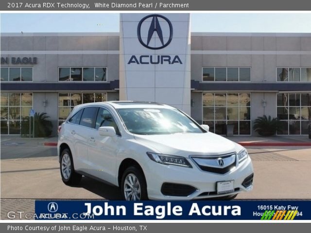 2017 Acura RDX Technology in White Diamond Pearl