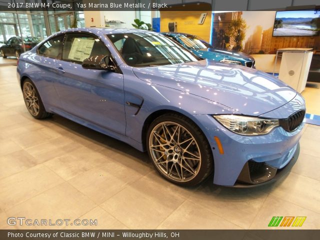 2017 BMW M4 Coupe in Yas Marina Blue Metallic