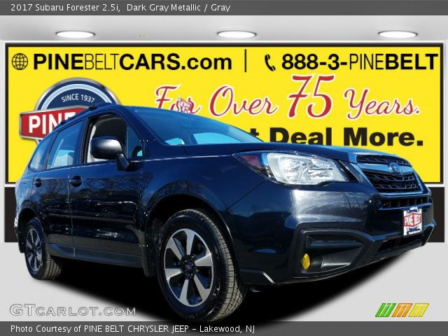 2017 Subaru Forester 2.5i in Dark Gray Metallic