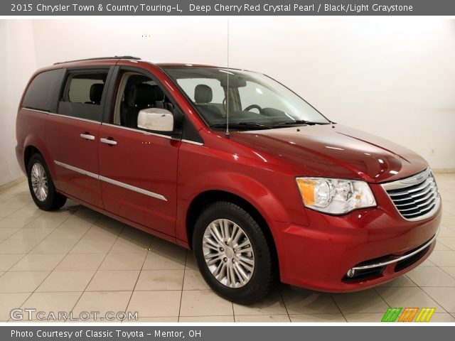 2015 Chrysler Town & Country Touring-L in Deep Cherry Red Crystal Pearl