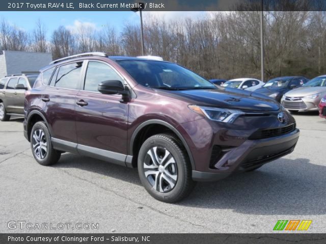 2017 Toyota RAV4 LE in Black Current Metallic