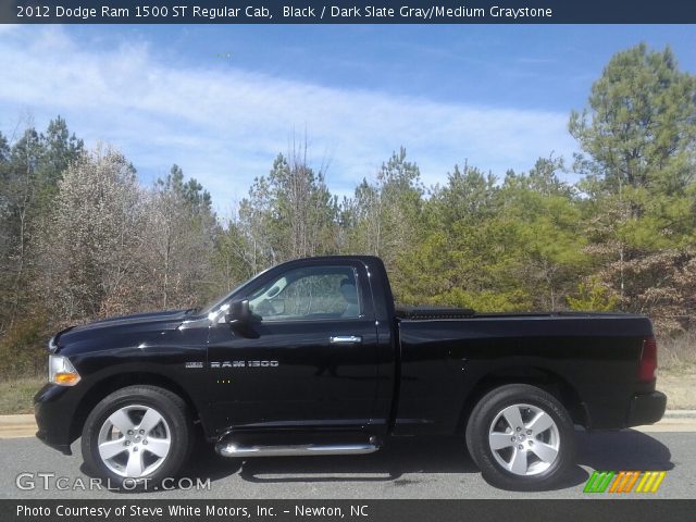 2012 Dodge Ram 1500 ST Regular Cab in Black
