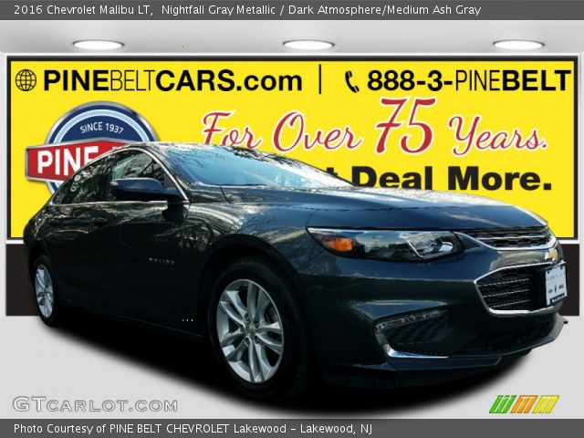 2016 Chevrolet Malibu LT in Nightfall Gray Metallic