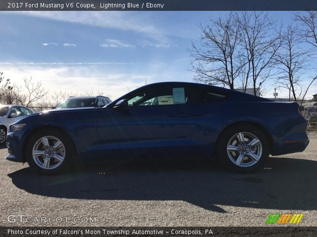 2017 Ford Mustang V6 Coupe in Lightning Blue