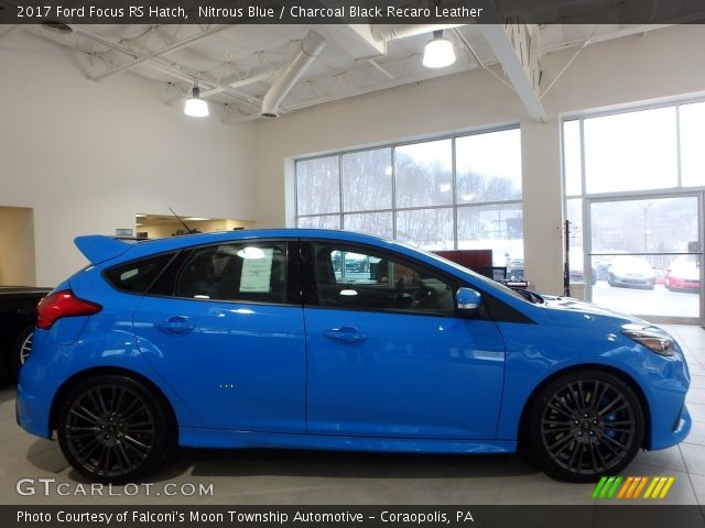 2017 Ford Focus RS Hatch in Nitrous Blue