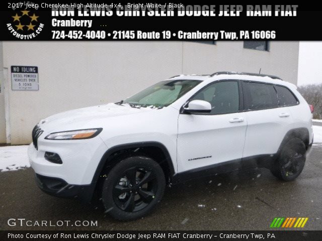 2017 Jeep Cherokee High Altitude 4x4 in Bright White